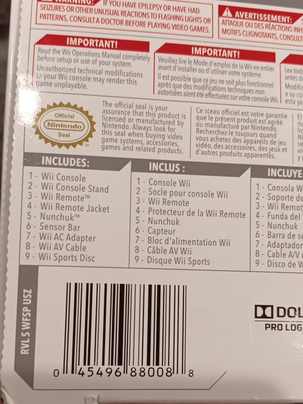 Nintendo Wii Sports Bundle - Picture 16 of 16